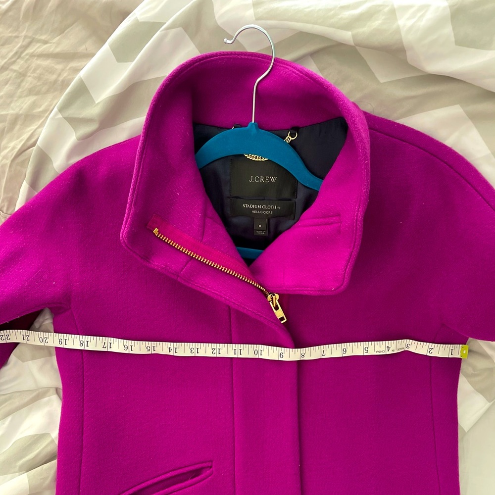 J. Crew Stadium Wool Coat